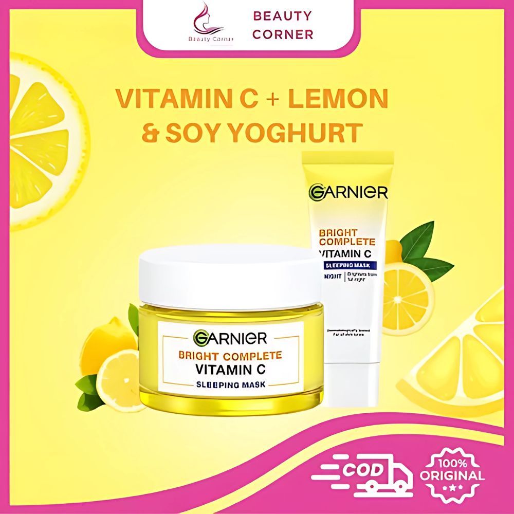 Garnier Bright Complete Yoghurt Sleeping Mask Night Cream