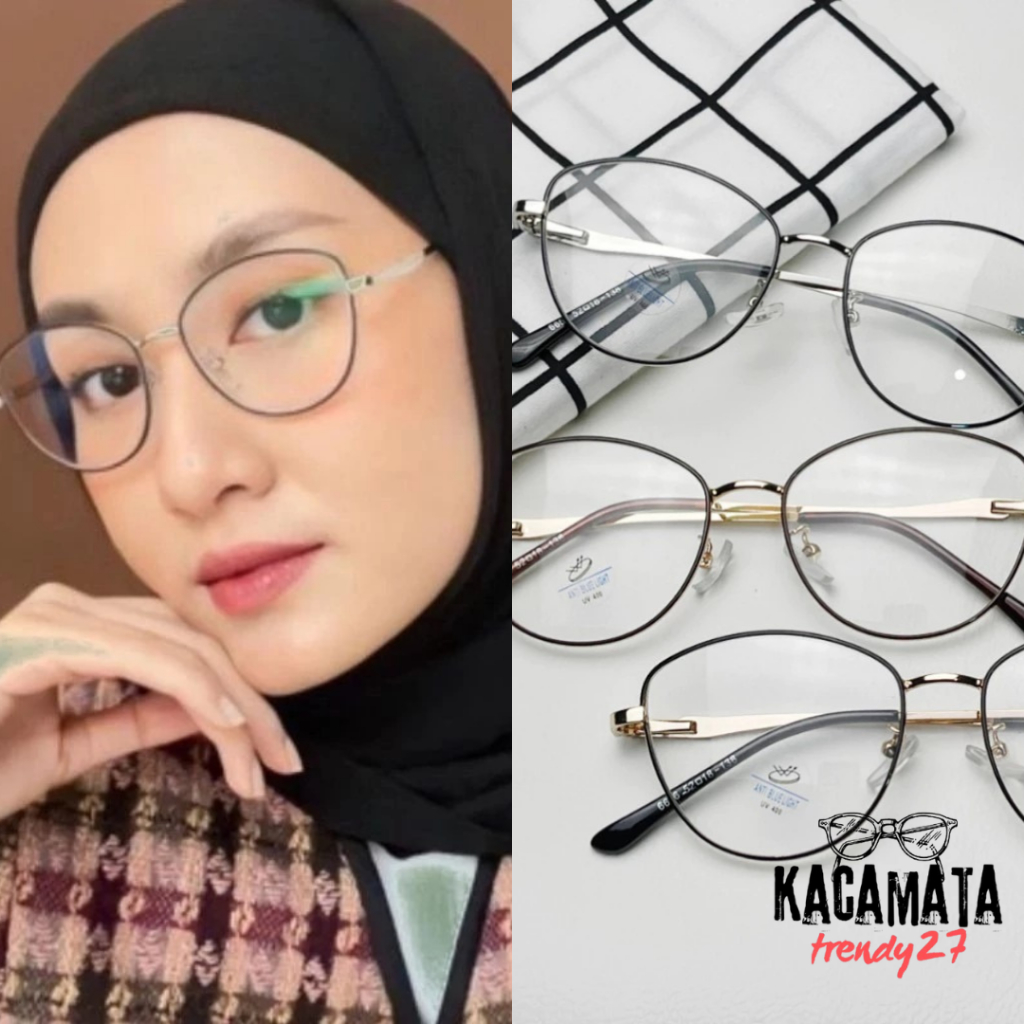 [BISA COD]frame kacamata miki| kacamata 6656|kacamata cat eye besi