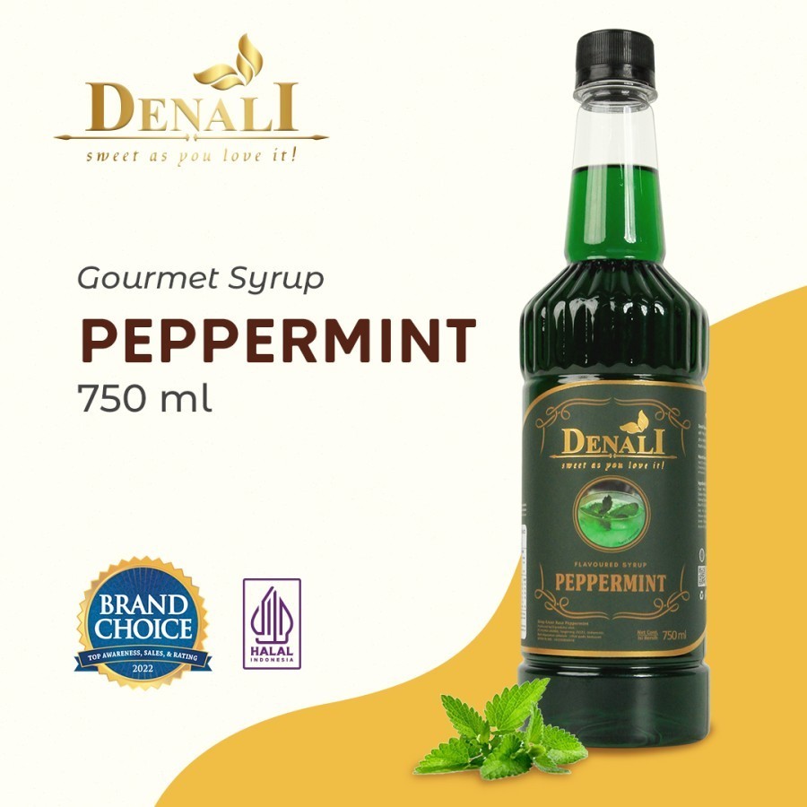 

Denali Sirup Pappermint 750ml | Denali Syrup Pappermint | Denali Syrup all Variant (SIRUP MURAH)