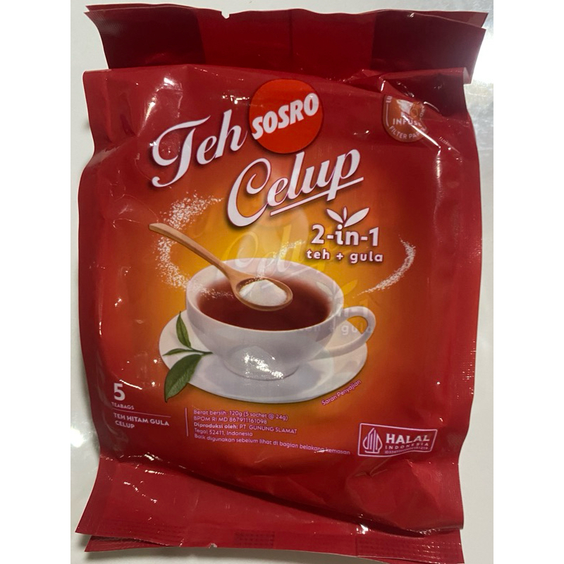 

Teh Celup Sosro 2in1