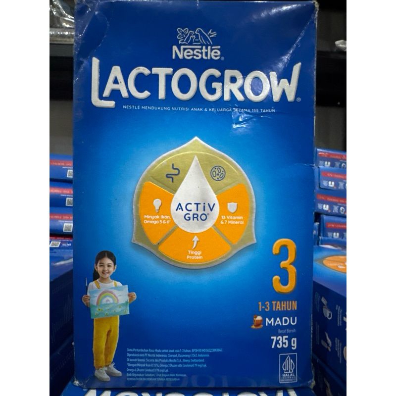 cuci gudang Lactogrow 3+ /4+& lactogen 2 Termurah