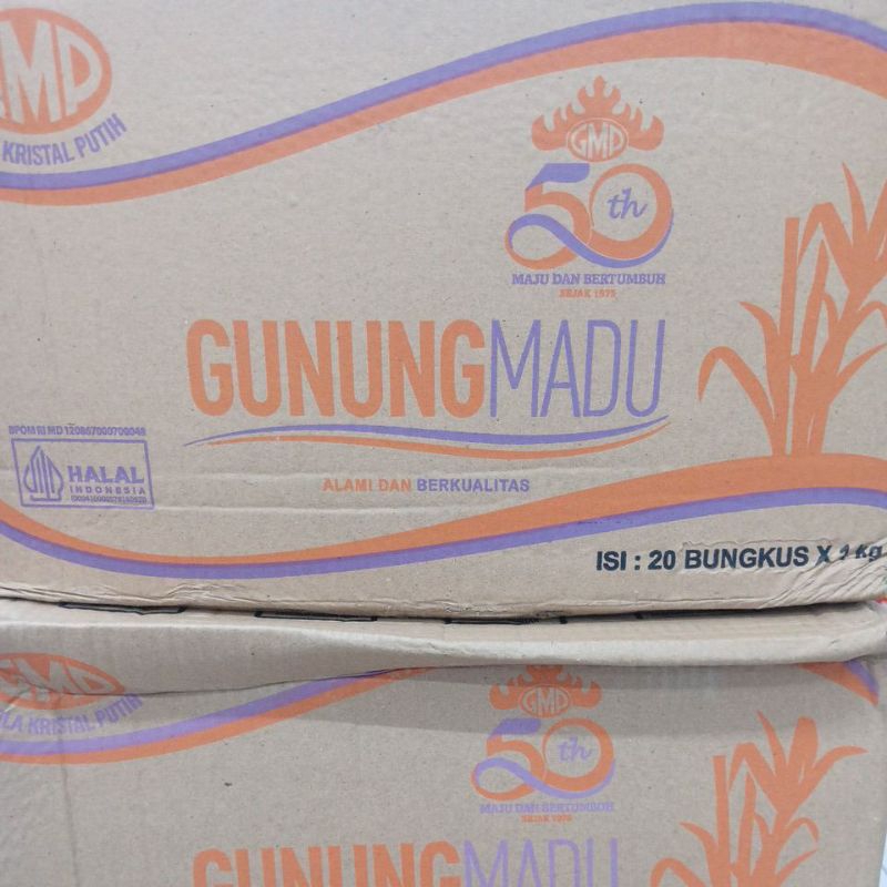 

GMD Gunung Madu Alami dan Berkualitas Isi: 20 Bungkus x 4 kg