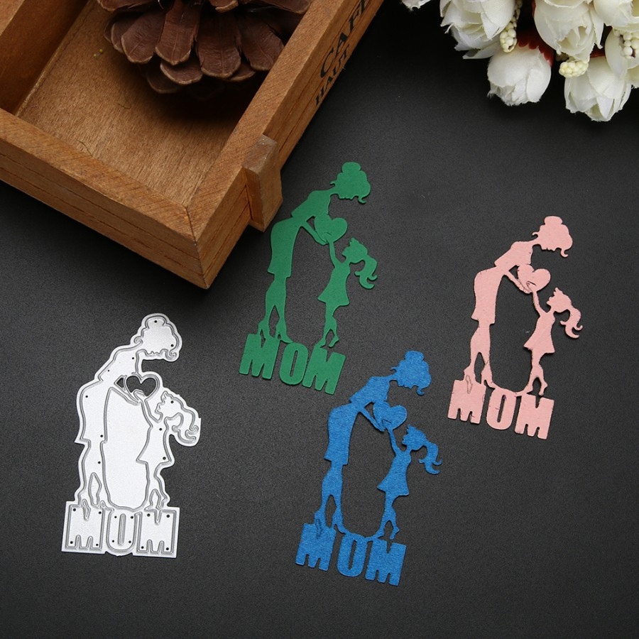 

Cutting Dies - Mom and Her Daughter Pattern