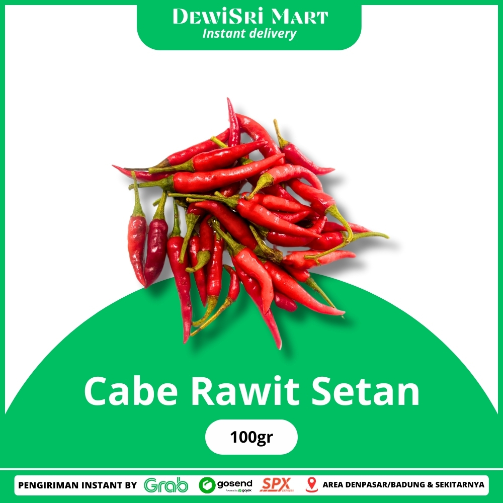 

Cabe Rawit Setan 100gr - Dewi Sri Mart