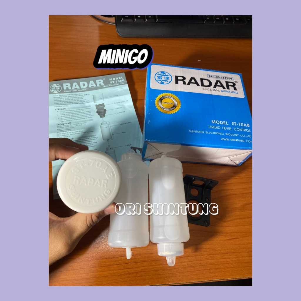 Radar Pelampung Air Shintung ST-70AB NEW Pelampung Air Otomatis Toren tangki penguin Original Sintun