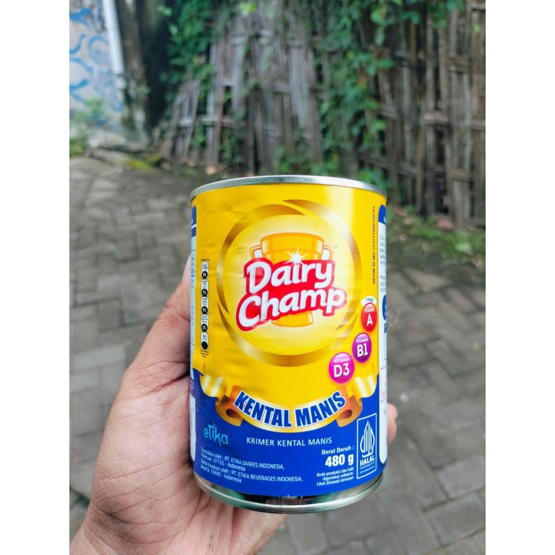 

susu kental manis Dairy Champ 480gr