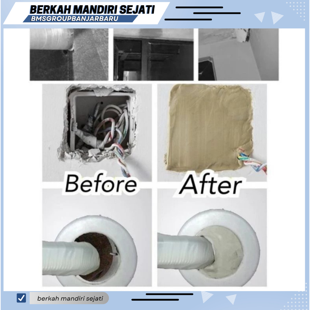 DEMPUL SERBAGUNA / SEALANT PENUTUP LUBANG / DEMPUL TEMBOK