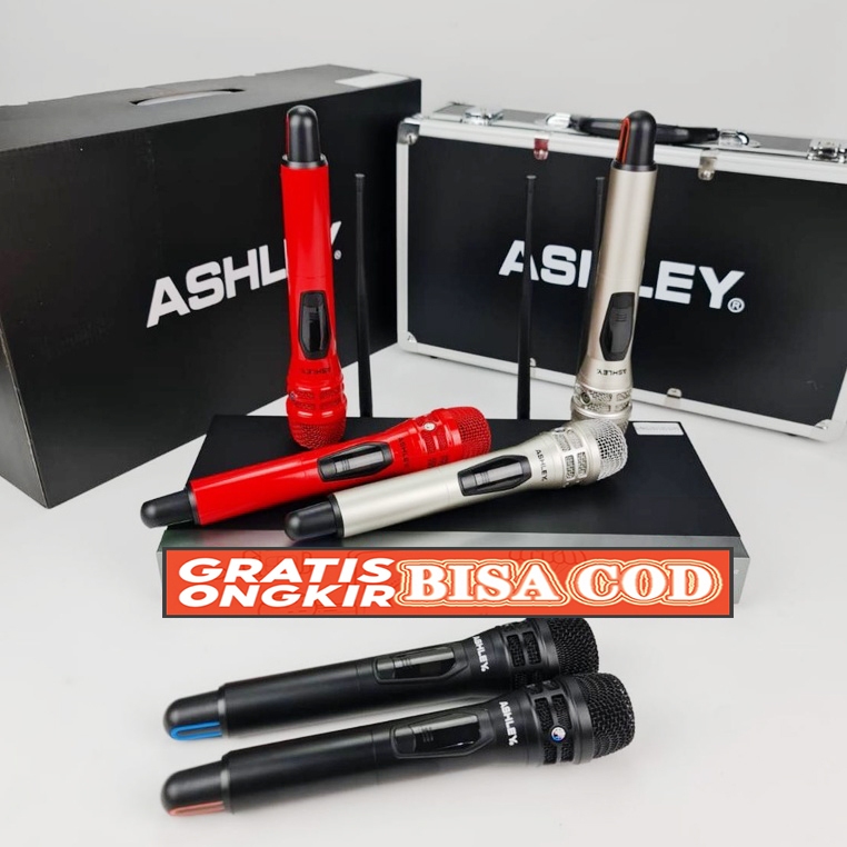 MIC WIRELESS ASHLEY VOCAL ARTIS ORIGINAL ASHLEY