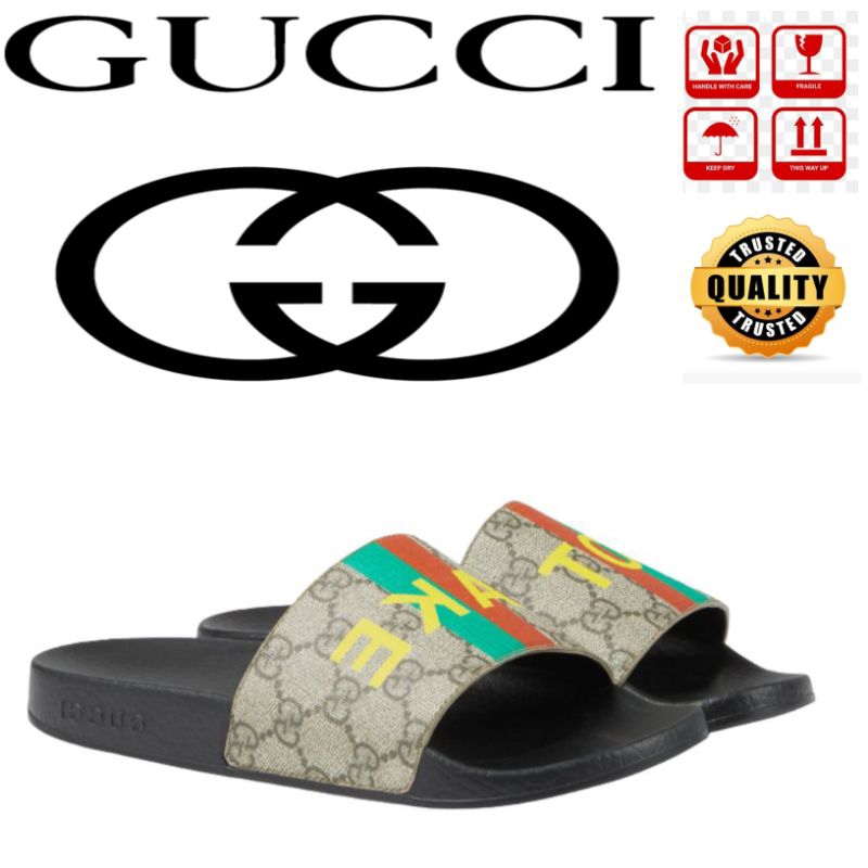 Sandal Gucci Slide Not Fake