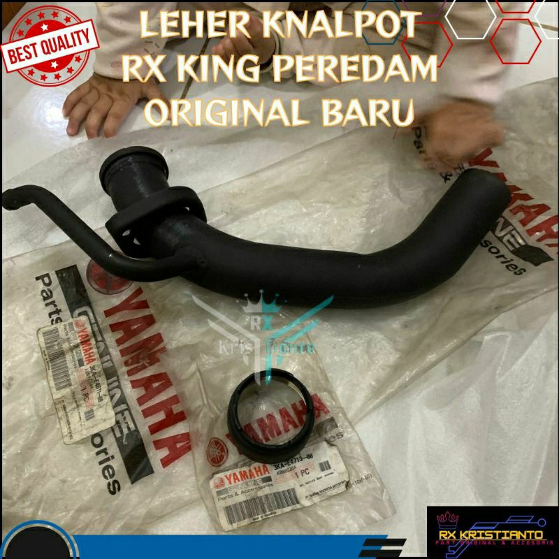 Leher knalpot rxking rx king peredam new 2007 2008 original