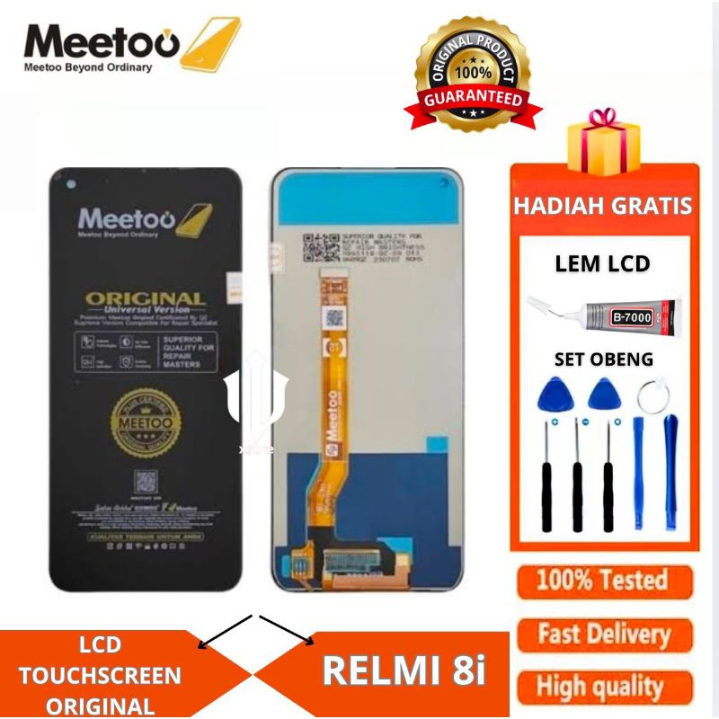 LCD TOUCHSCREEN RELMI 8i (METO) FULLSET ORIGINAL FREELEM OBENG