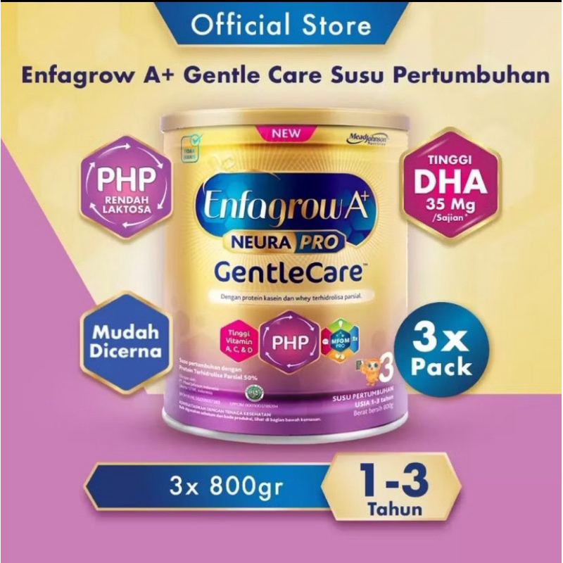 

enfagorA+ susu formula anak vanilla