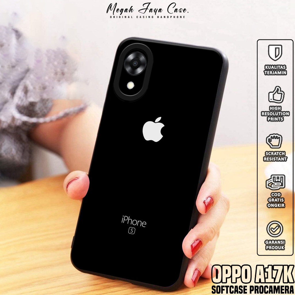 Case Oppo A17K - Softcase Hp Oppo A17K Motif BRAND - Casing Hp Oppo A17K - Silicon Hp Oppo A17K - Pe