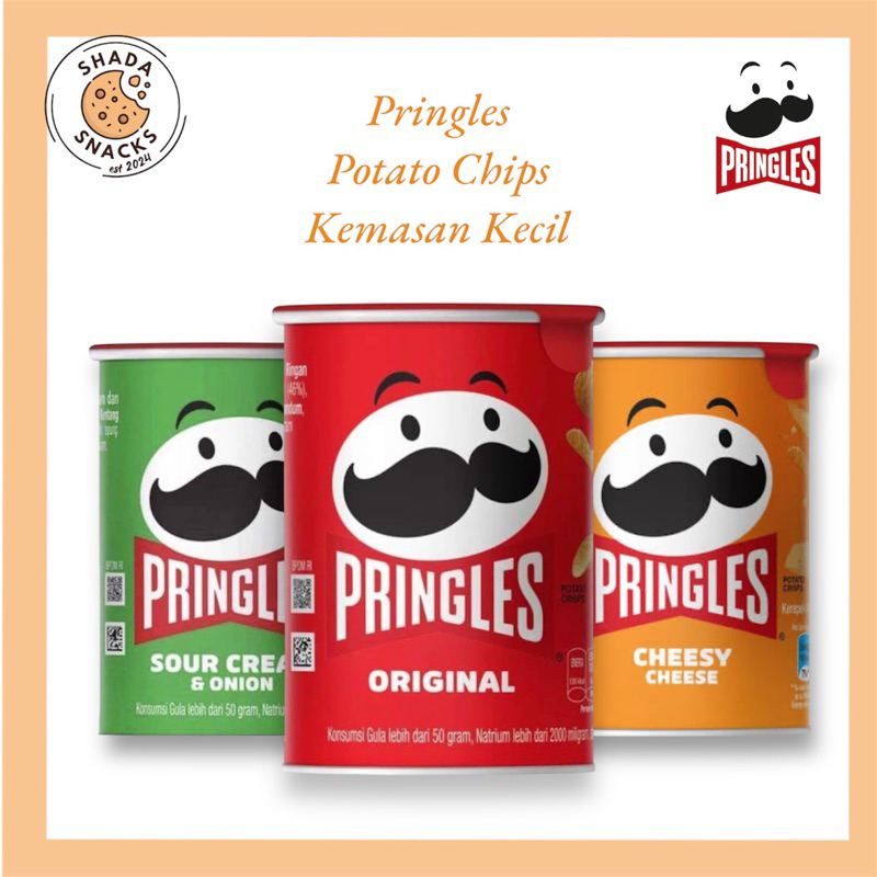 

Pringles Potato Chips Kemasan Kecil | Snack Keripik Kentang | PROMO dan MURAH