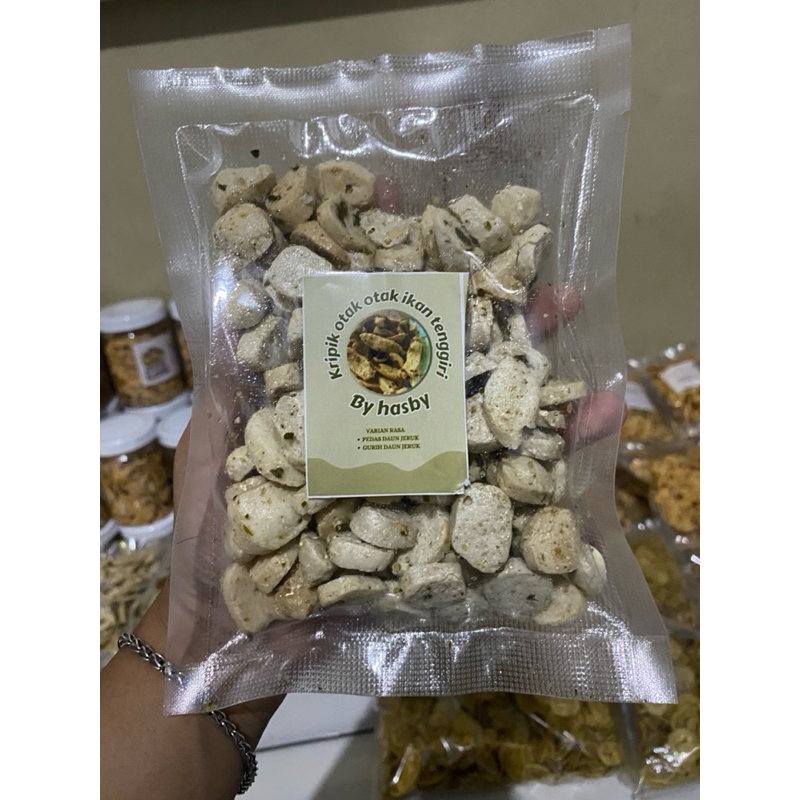 

kripik otak otak gurih daun jeruk 140grm