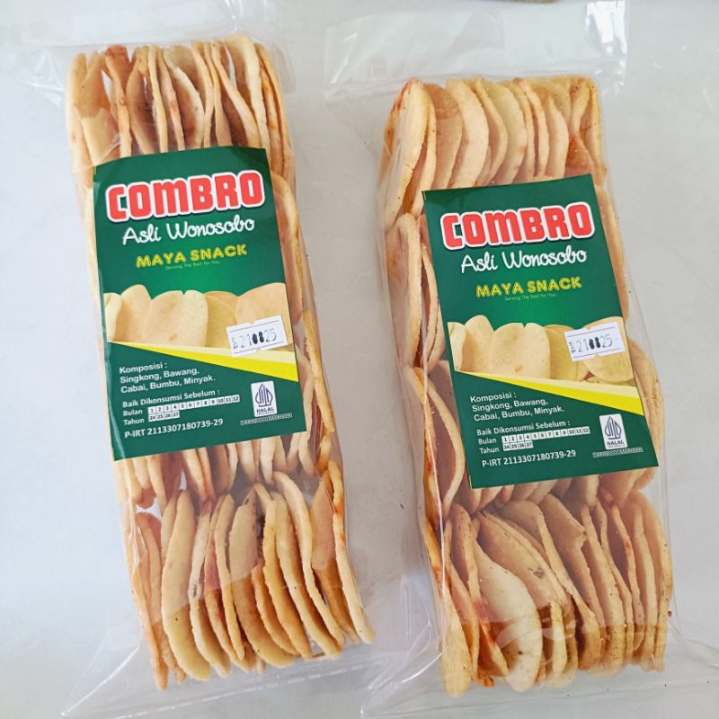 

COMBRO SINGKONG SUEPER ASLI WONOSOBO KEMASAN JUMBO 350GR