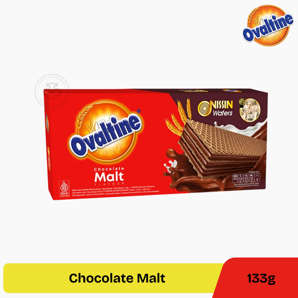 

Nissin Wafer Ovaltine Chocolate Malt 133G