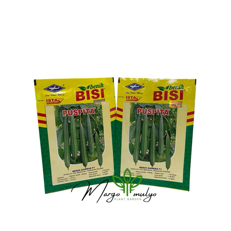 Benih Oyong/Gambas F1 PUSPITA-Cap Kapal Terbang Isi Bersih 10gr Original