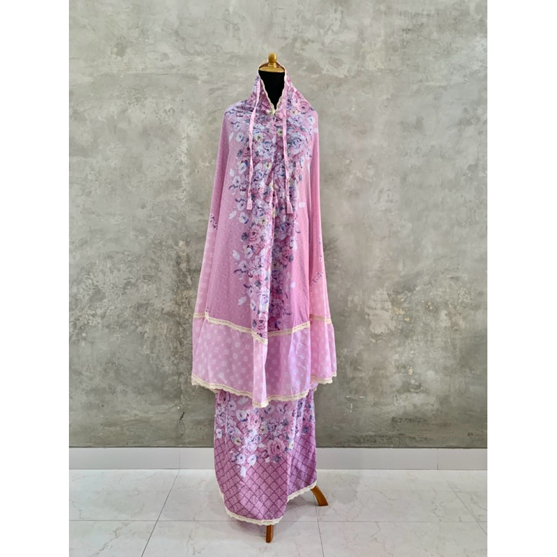 Mukena Travelling Blue