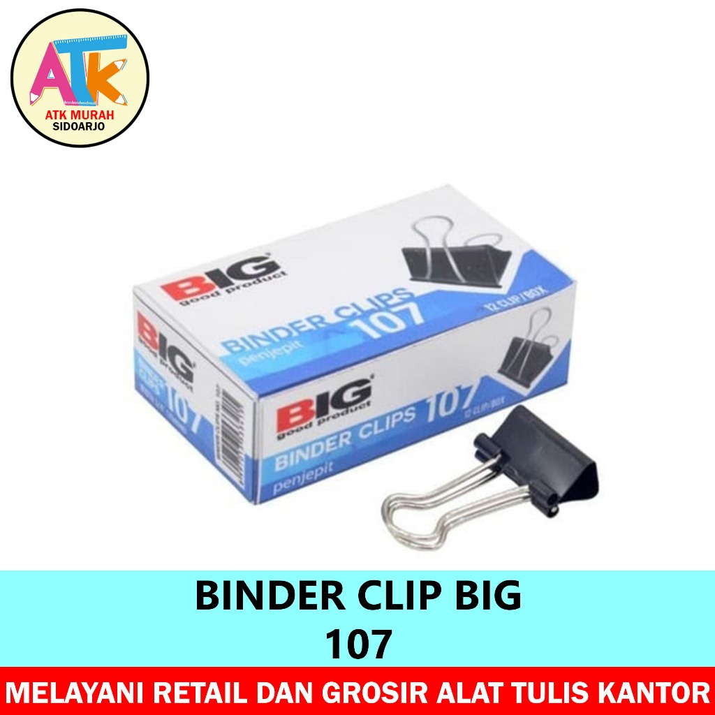 

KLIP HITAM - BINDER CLIP BIG 107
