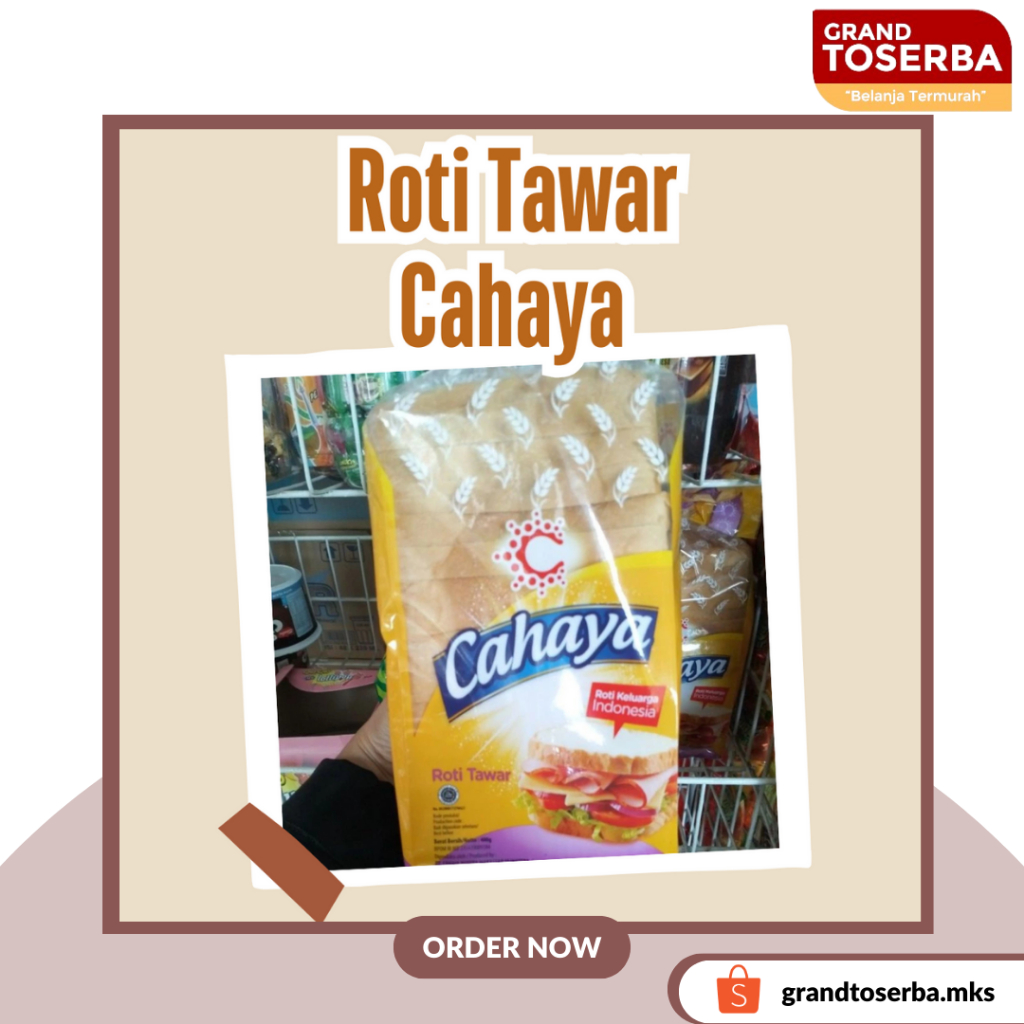 

ROTI TAWAR GARDENIA CAHAYA - TAWAR & SUSU