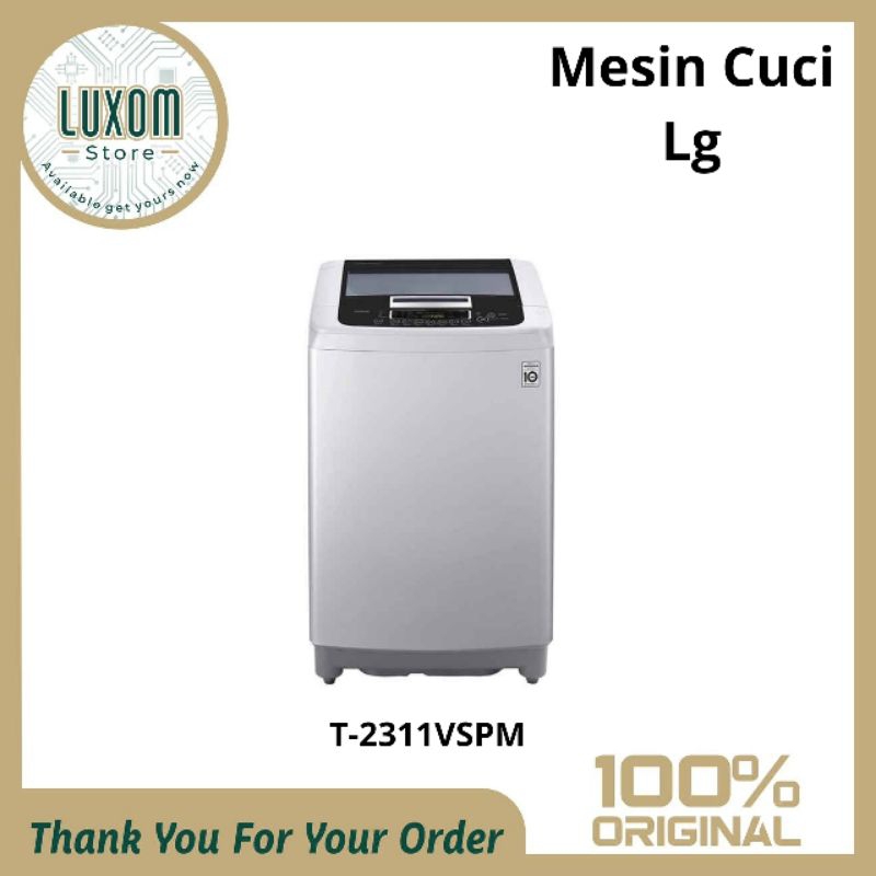 Mesin Cuci LG T-2311VSPM (11kg) /mesin cuci lg 1 tabung/mesin cuci