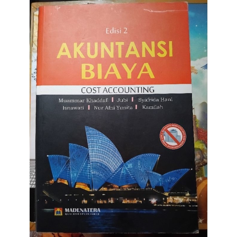 Buku Akuntansi Biaya - Edisi 2 | Buku Preloved