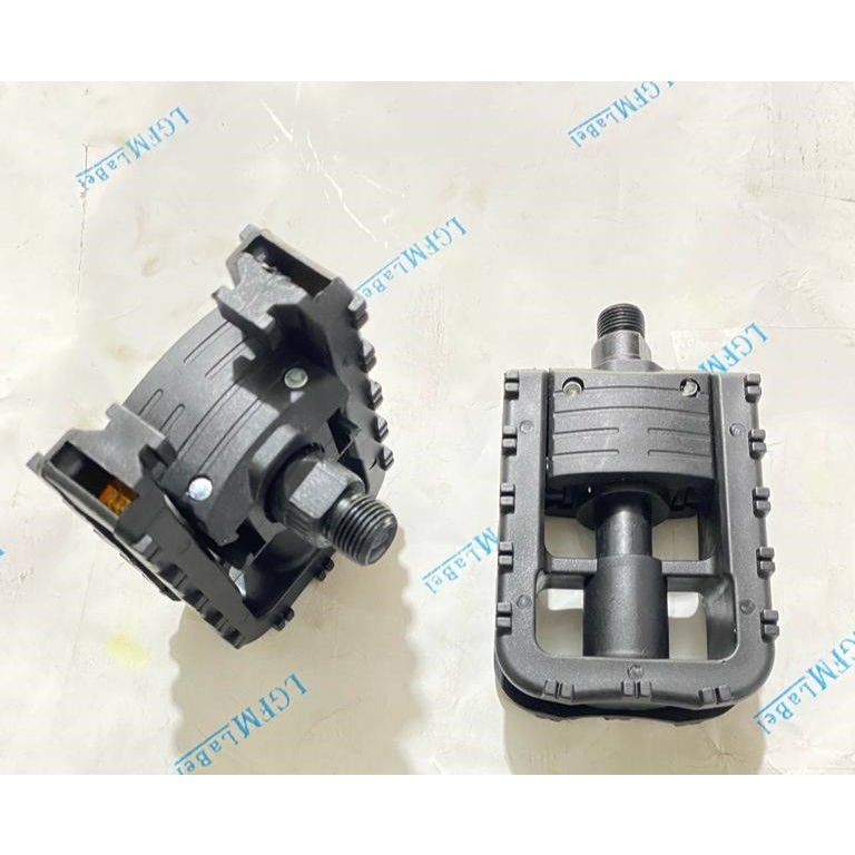 Pacific Pedal Sepeda LIPAT Folding Fold Bike Exotic United Universal Besi Pelor Hitam Plastik Bisa d