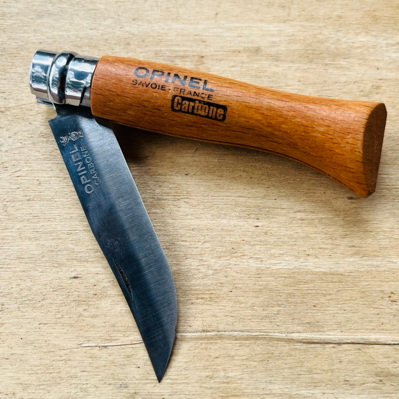 opinel no 6 carbon (original bekas)