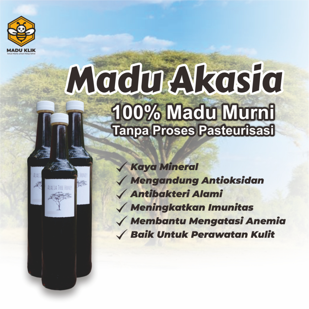 

Madu Asli - Madu Asli 100% Tanpa Campuran - MADU AKASIA