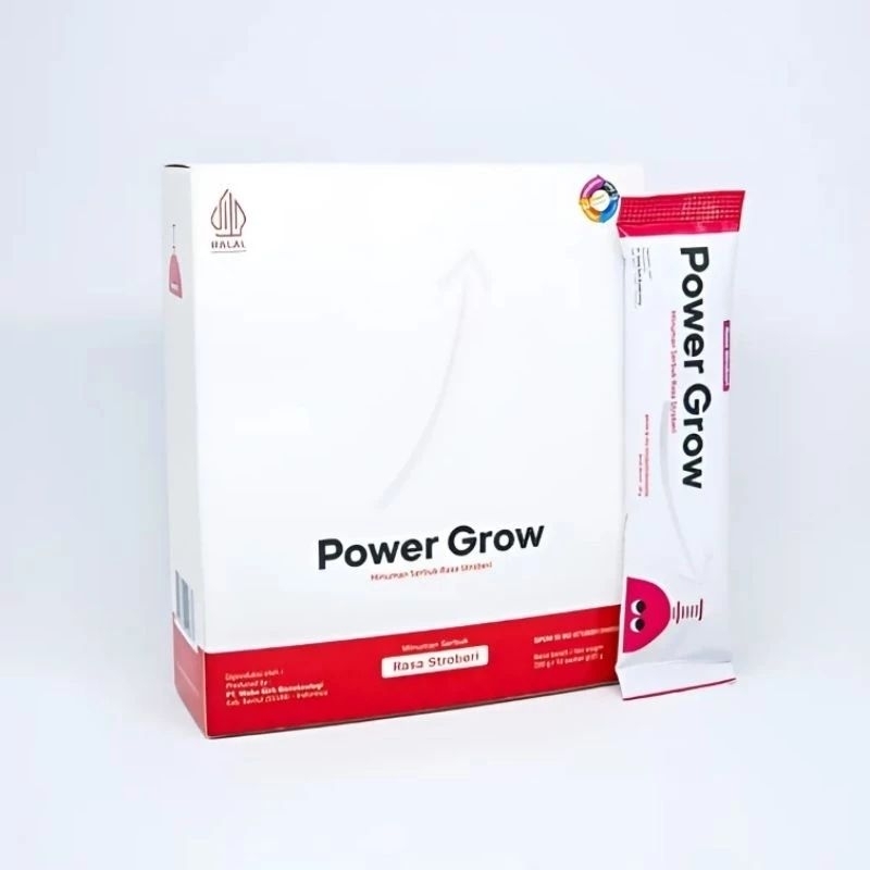 

SUSU POWER GROW RASA STROBERI ANAK @10sachet | POWER GROW SUSU PENINGGI BADAN | SUSU POWER GROW ORIGINAL 100% BPOM UNTUK ANAK 5-11th & DEWASA 12-17th