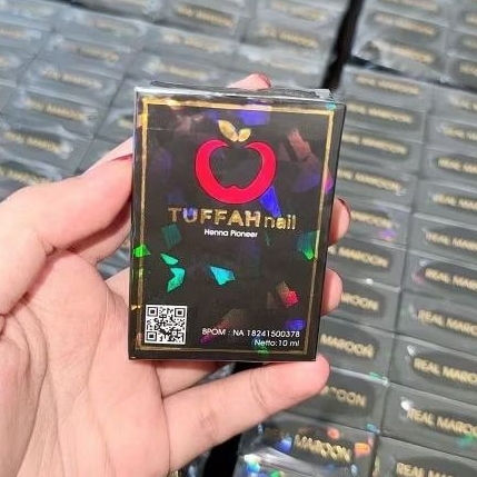 TUFFAH NAIL HENNA READY DISTRIBUTOR ORIGINAL JAMINAN ASLI 100%