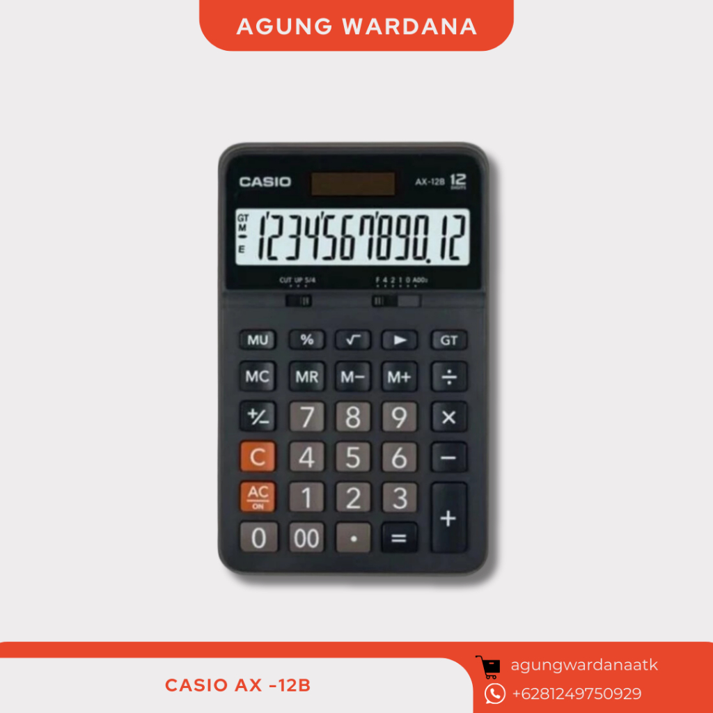 

CASIO AX -12B