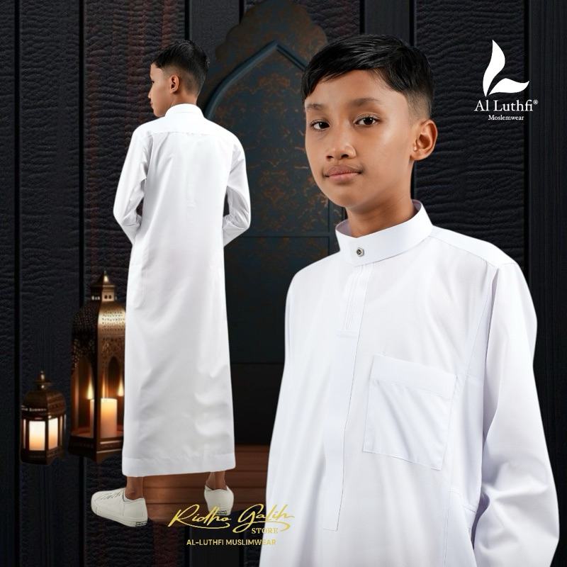 GAMIS PRIA REMAJA GAMIS ANAK TANGGUNG AL LUTHFI - Jubah Anak Laki Tanggung - Gamis Anak Remaja Pria