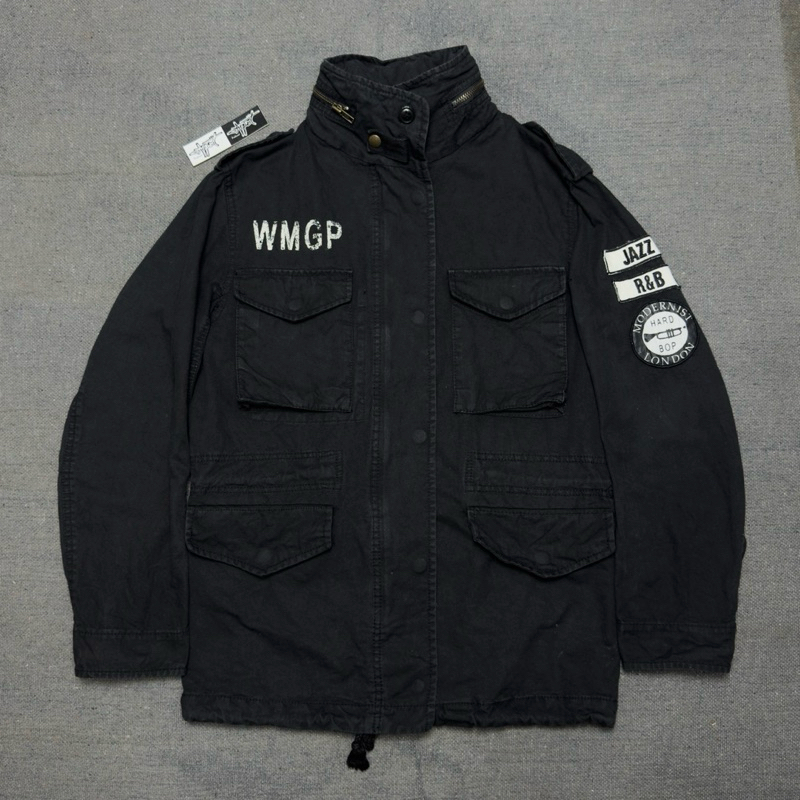 M65 Field Military jacket The Guilty Parties British Bop By Lewitt