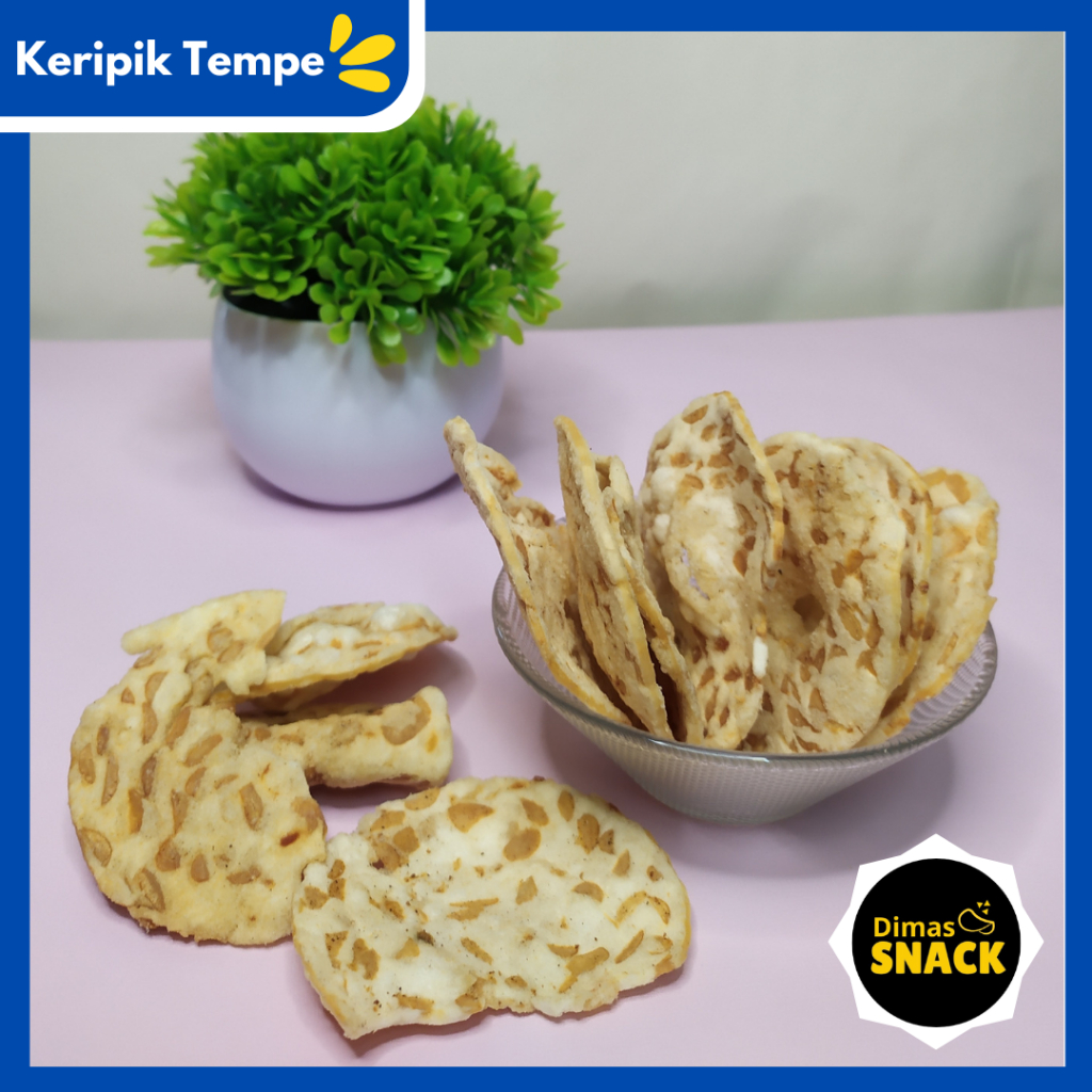 

[150 GR] KERIPIK TEMPE SAGU IRIS/ GURIH