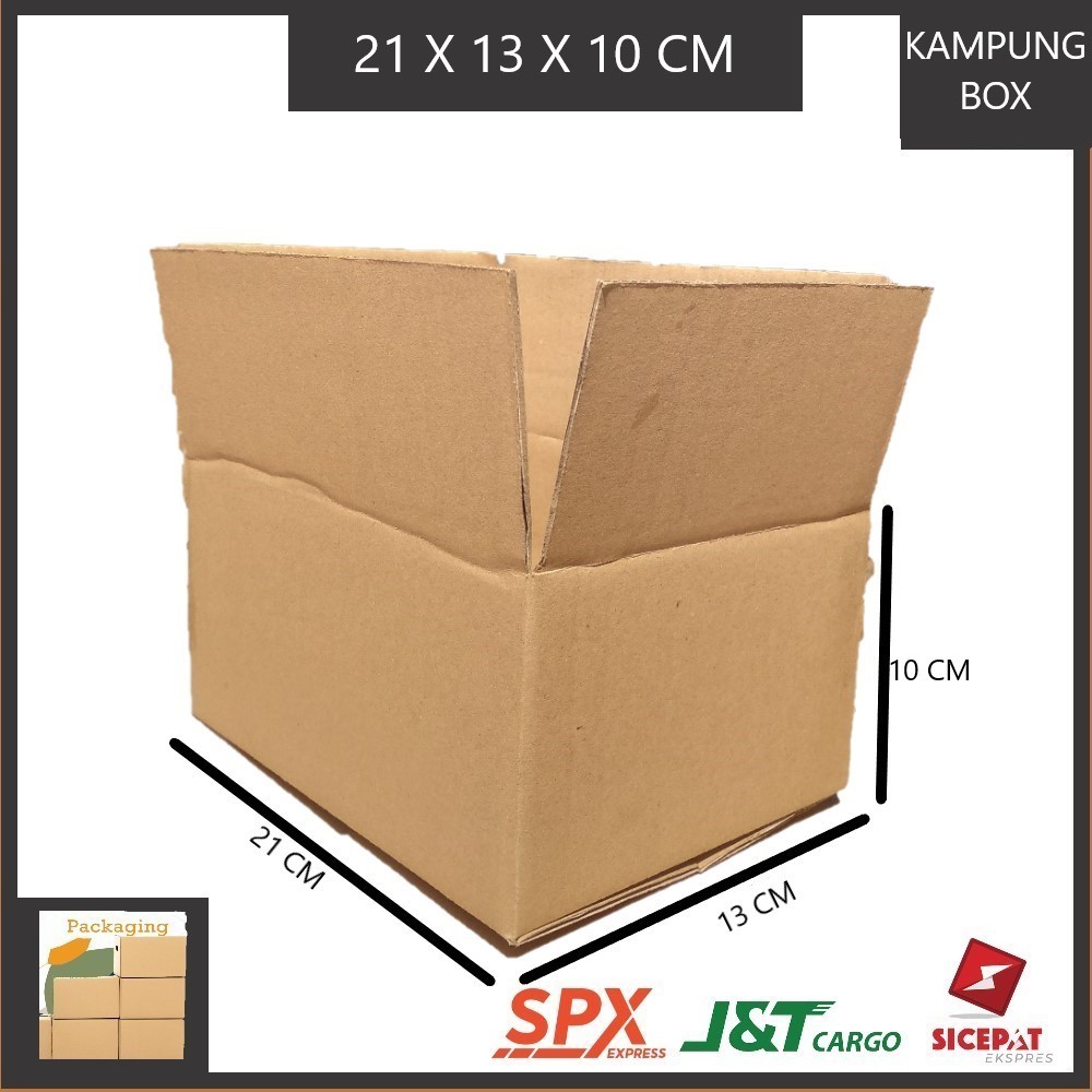 

KARDUS PACKING SINGGLE WALL UKURAN P21xL13xT10