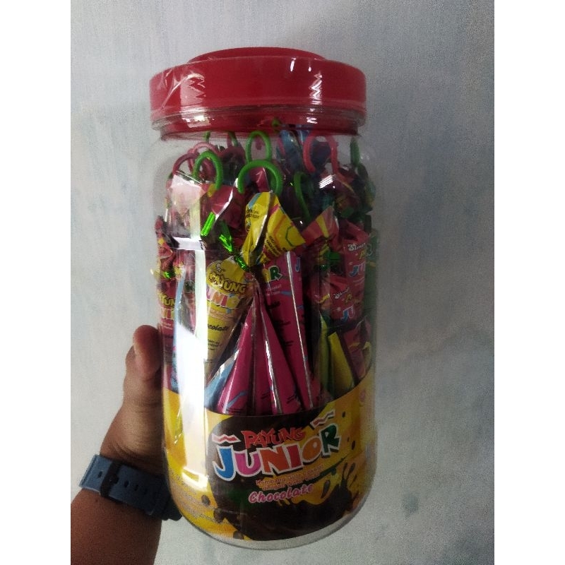 

permen coklat payung junior isi 60