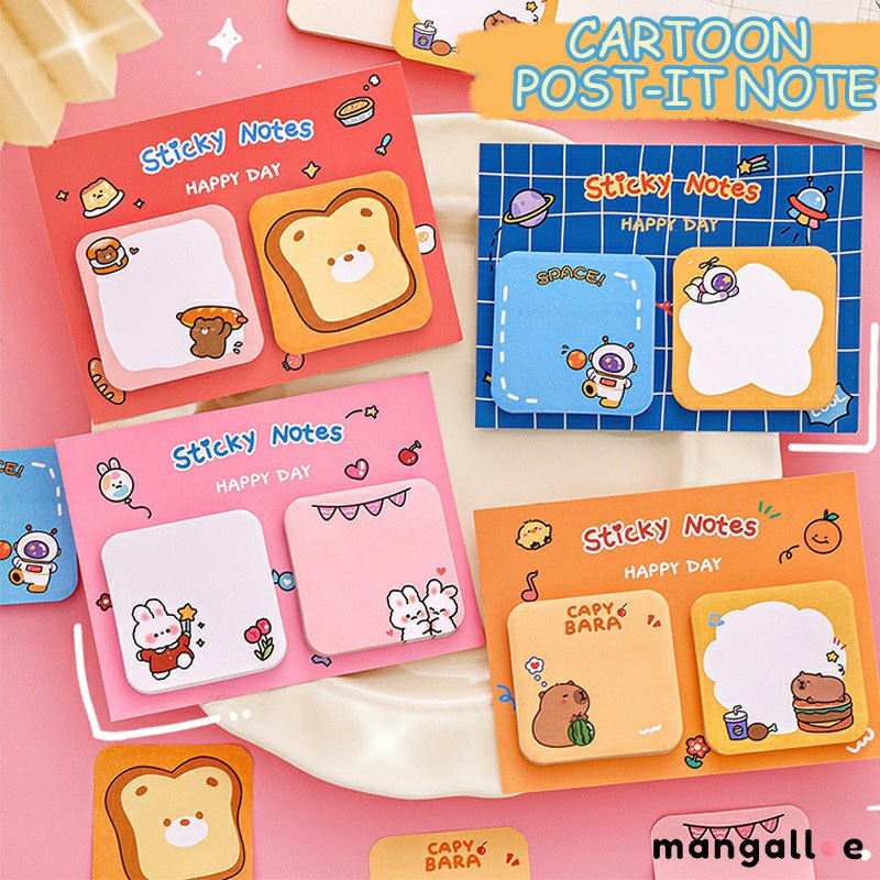 

[COD] Ins Kombinasi Kartun Lucu Catatan Tempel Dekorasi Buku Besar Siswa Pesan Dekorasi -MG