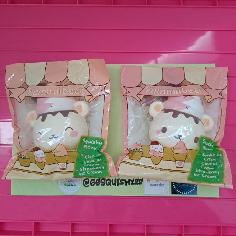Yummiibear Mascot by Creamii Candy Punimaru Yummii Bear Squishy Original Rare BNIP Sale Murah Legend