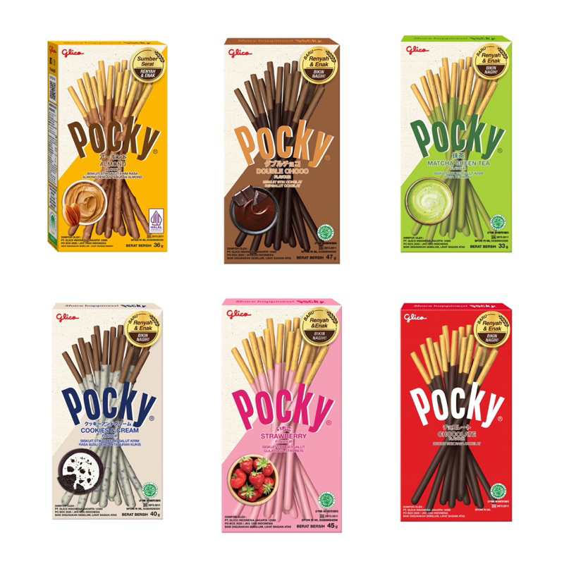 

Pocky biskuit stick kemasan kotak besar