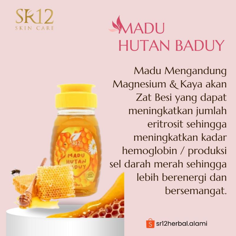 

Madu Hutan Baduy SR12 Original Untuk Daya Tahan Tubuh