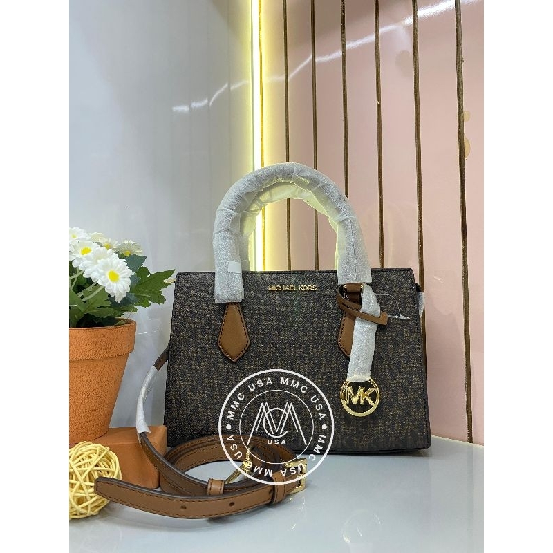 MK SMALL SATCHEL SHEILA SIGNATURE