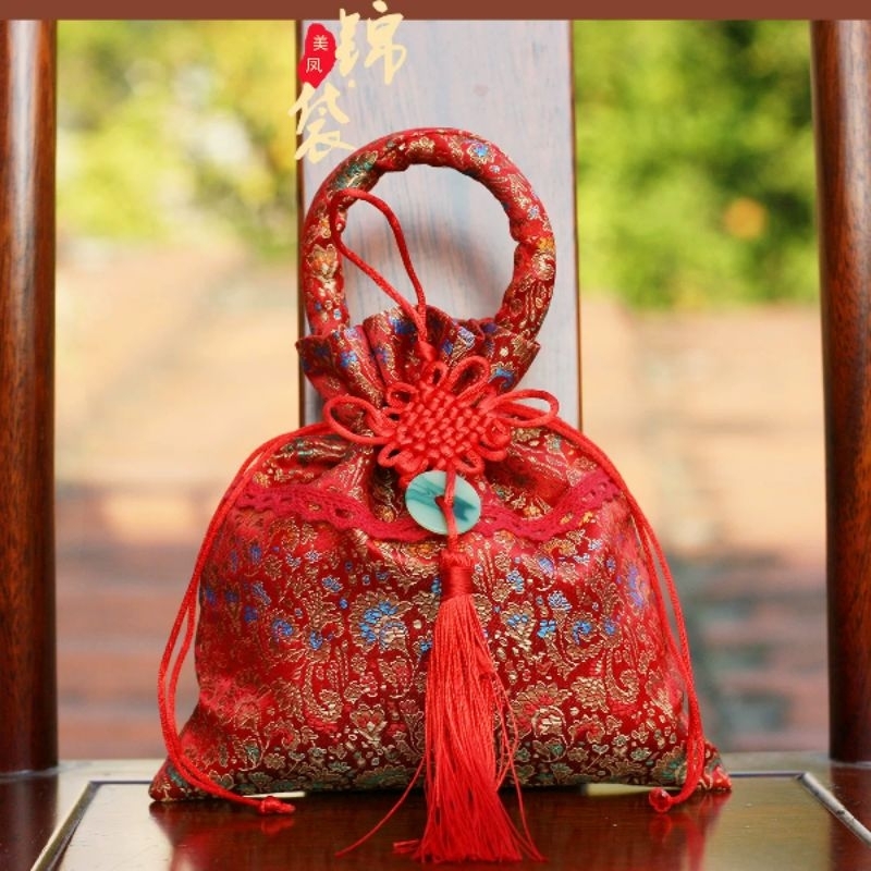 

(1PC) Pouch Imlek pouch hampers Imlek tas Imlek tas sincia