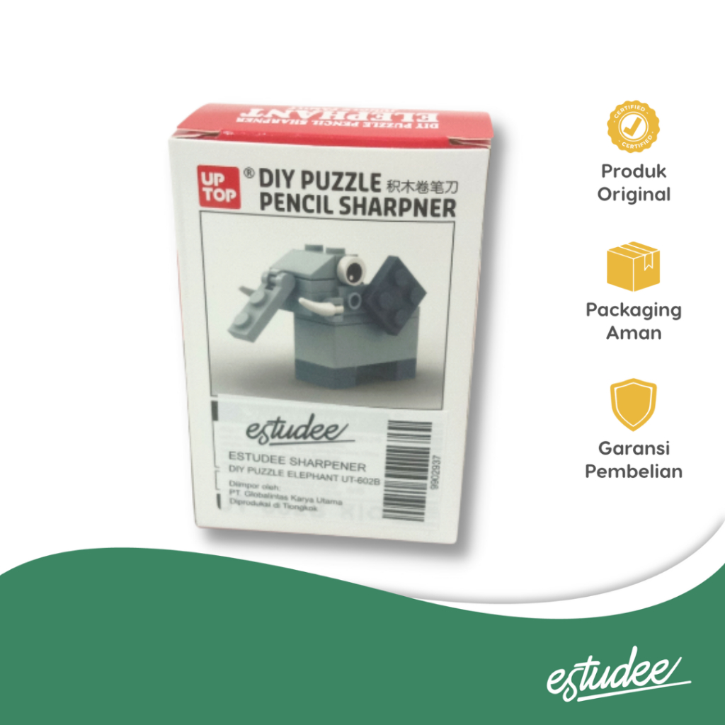

ESTUDEE SHARPENER DIY PUZZLE ELEPHANT UT-602B