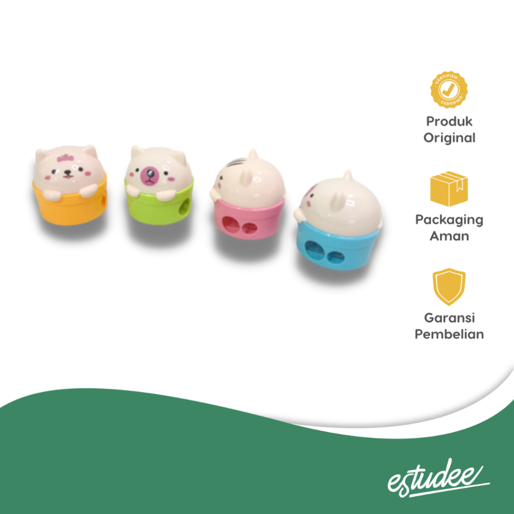 

ESTUDEE SHARPENER CAT TWO HOLES ES-360