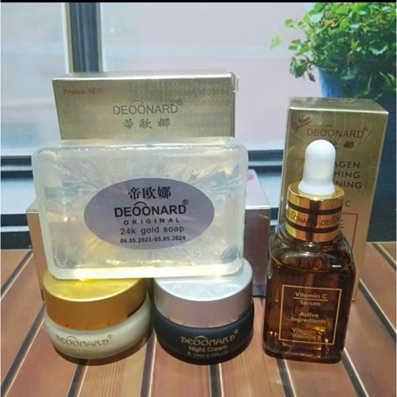 PAKET DEONARD GOLD 4in1 serum gold