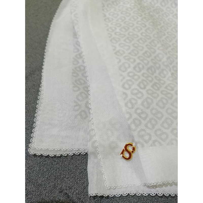 buttonscarves tapis square vanilla