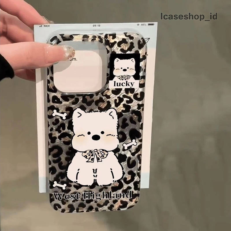 SS1046 SOFTCASE COVER C0VER PUPPY LEAOPARD COMPATIBLE FOR INFINIX SMART 5 6 7 8 9 HOT 9 10 11 12 30 