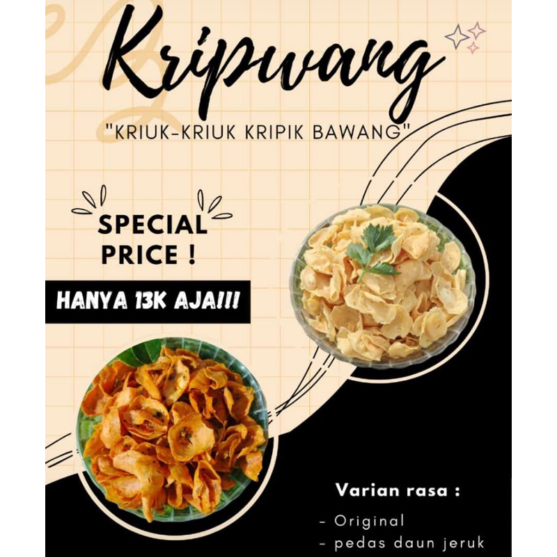 

keripik bawang / keripik sunami
